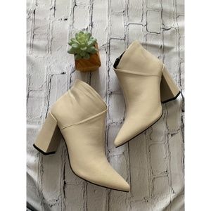 Bone Colored Booties